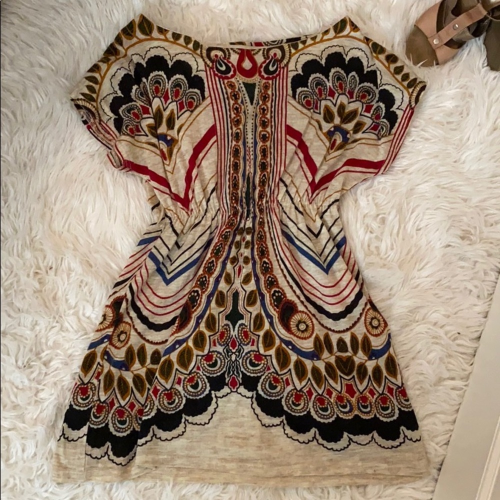 Mini dress wool blend